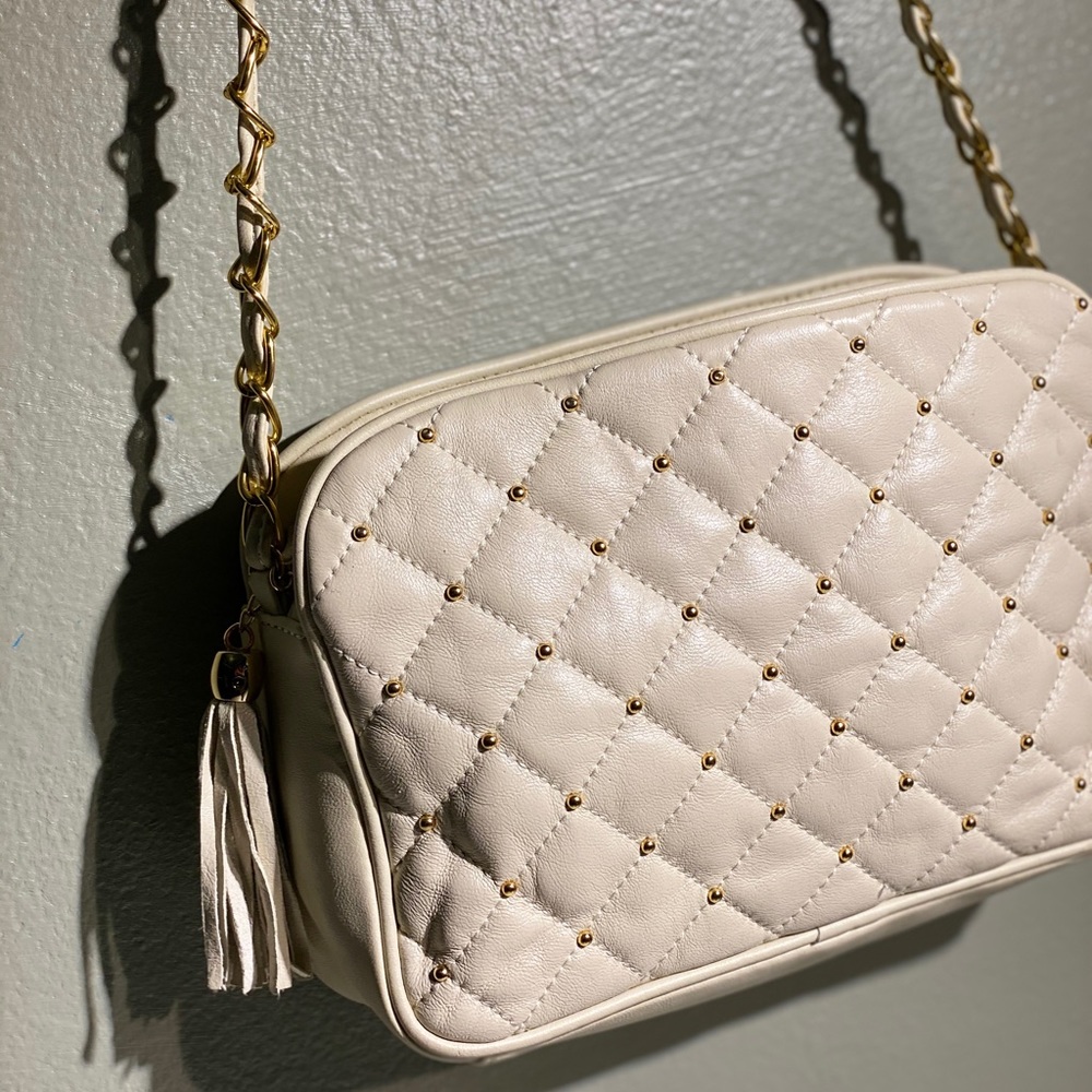 🔥🔥🔥 Vintage Lederer De Paris quilted handbag